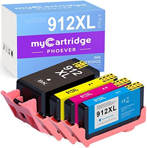 myCartridge PHOEVER 912XL Pack Compatible avec Les Cartouches HP 912 912XL pour HP Officejet 8010 8012 8014 8015, Pro 8020 8022 8024 8025 Fiche Technique et Prix au Maroc