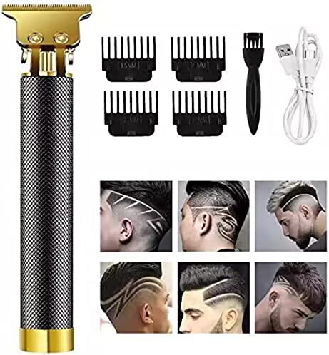Tondeuse Cheveux Hommes Tondeuse a Aarbe avec 4 Peignes de Guidage Lames en T Tondeuse à Cheveux Hair Trimmer Cheveux Rechargeable Sans Fil Rasoir Barbe Tondeuse Kit pour Les Enfants et la Famille Avis, Fiche Technique et Prix au Maroc