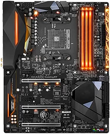 Bonilaan Carte mère d'ordinateurFit for Gigabyte AORUS AX370-Gaming K7 Original Nouvelle Carte mère X370 Prise AM4 DDR4 USB3.0 SATA3.0 Fiche Technique et Prix au Maroc