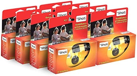 TopShot 400 Appareil Photo jetable avec Flash (Paquet de 8 Appareil Photo (27 Photos Fiche Technique et Prix au Maroc