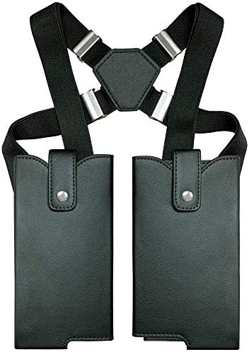 Antivolster, Holster d'épaule à Double Poche, Etui Porte-téléphone, Portefeuille et Porte-Cartes, Antivol, Discret, Unisex, Bretelles réglables, Ideal pour Voyager Leger Fiche Technique et Prix au Maroc
