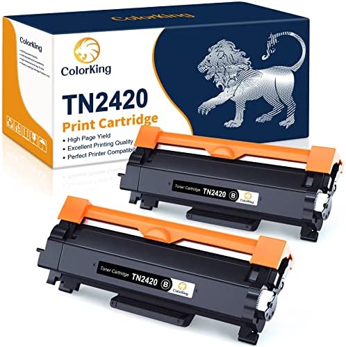 ColorKing TN2420 Compatible Cartouche de Toner pour Brother TN2410 TN-2420 DCP-L2530DW HL-L2350DW MFC-L2710DW MFC-L2730DW MFC-L2750DW HL-2310D HL-L2370DN HL-L2375DW DCP-L2510D, Noir Fiche Technique et Prix au Maroc