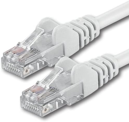 15m - blanc - 1 pièce - CAT6 Câble Ethernet Set - Câble Réseau RJ45 | 10 / 100 / 1000 Mo/s | câble de Patch | LAN Câble |CAT 6 | 250 MHz | compatible avec CAT 5 / CAT 6a / CAT 7 | pour le switch, routeur, modem, Patchpannel, point d'accès, panneaux de brassage Fiche Technique et Prix au Maroc
