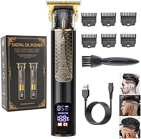 Tondeuse Cheveux Hommes,Tondeuse Barbe Electriques Professionnelle,Tondeuse Barbe Kit Homme Electriques Tondeuse Cheveux Rasoir en T sans fil électrique avec écran LCD Convient à toutes les occasions Avis, Fiche Technique et Prix au Maroc