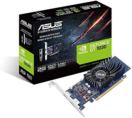 Asus 90YV0AT2-M0NA00 Carte Graphique Nvidia GeForce GT 1030 2048 Mo PCI Express Fiche Technique et Prix au Maroc
