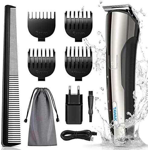 TAWAK Tondeuse à Cheveux Professionnelle pour Homme et Enfant, Lithium-ion Rechargeable Tondeuse de Finition Étanche , Tondeuse Electrique Sans fil Affichage AVEC LED, Kit Coiffure Homme en Céramique Avis, Fiche Technique et Prix au Maroc