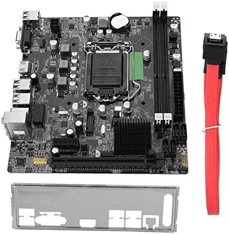 Carte Mère D'ordinateur de Bureau, LGA 1155 Usb3.0 SATA Mainboard DDR3 SATA3.0 High-Speed Hard Disk Interface Memory Nuclear HDMI HD Graphics for Intel B75 19x17x4cm / 7.5x6.7x1.6in Fiche Technique et Prix au Maroc