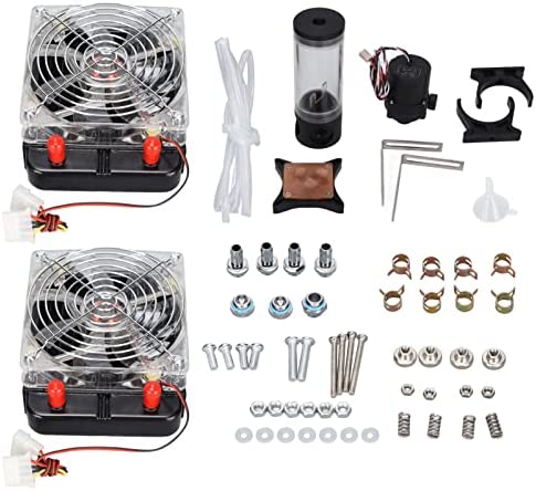 Kit de Ventilateur de Refroidissement par Eau de 120 Mm pour Systèmes de Refroidissement par Eau de Processeur D'ordinateur, Kit de Refroidissement de Processeur de Bricolage pour PC, Comprenant une P Fiche Technique et Prix au Maroc