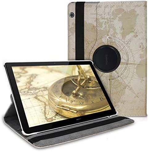 kwmobile Coque Compatible avec Huawei MediaPad T5 10 - Coque Housse protectrice pour téléphone en Silicone Marron-Marron Clair Fiche Technique et Prix au Maroc