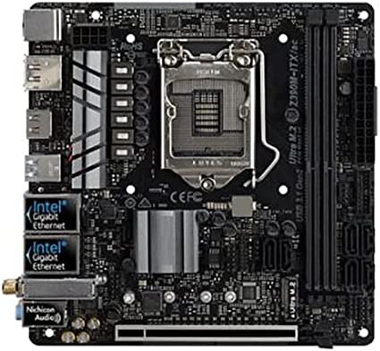 MKIOPNM Carte mère Carte mère Fit for ASRock Z390M-ITX LGA 1151 DDR4 Z390 Core i5 9600K i7 9700K ATX Fiche Technique et Prix au Maroc
