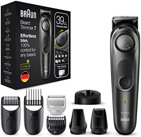 Braun 7 Tondeuse À Barbe Pour Homme, Tondeuse Pour Visage, Cheveux, BT7350, Cadeau Saint Valentin Avis, Fiche Technique et Prix au Maroc