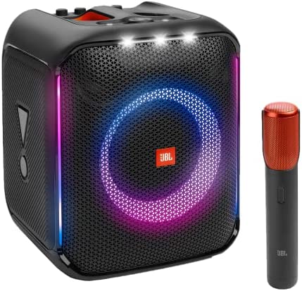 JBL PartyBox Encore – Enceinte de soirée portable avec effets lumineux et basses profondes – Son de 100 W – IPX4 et Résistant aux éclaboussures – Autonomie de 10 hrs - Noir Fiche Technique et Prix au Maroc