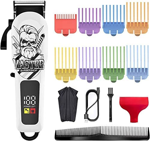 Surker Tondeuses à Cheveux Pour Hommes Professionnel Sans Fil Barbe Tondeuse Coupe De Cheveux Kit De Toilettage Avis, Fiche Technique et Prix au Maroc