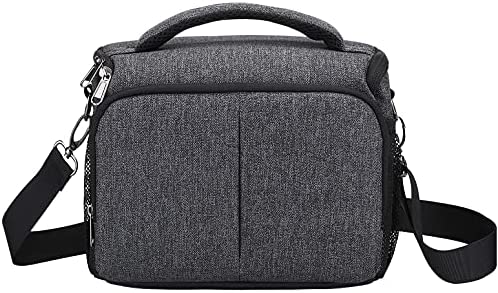 BAIGIO Sacoche Appareil Photo Canon avec Rembourré Sac Appareil Photo pour SLR DSLR,Objectifs, Câbles, Accessoires,Sacoche Photo avec Compartiments et Housse de Pluie Fiche Technique et Prix au Maroc