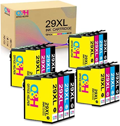 OFFICE HELPER 29XL Cartouche d'encre Compatible pour Cartouche epson 29XL Replacement Epson Expression Home XP-352 XP-255 XP-345 XP-245 XP-235 XP-435 XP-332 XP-335 XP-342 XP-432 XP-455 XP-452 XP-442 Fiche Technique et Prix au Maroc