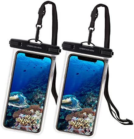 UNBREAKcable Pochette Étanche Smartphone [ Lot de 2] Sac étanche IPX8 pour Téléphone iPhone 13, 12 Pro Max, SE 3, 11, 11 Pro, XS Max, XR, 8, 7, Galaxy S22/S21/S20, Huawei P50 Pro, Jusqu'à 7.0 Pouces Fiche Technique et Prix au Maroc