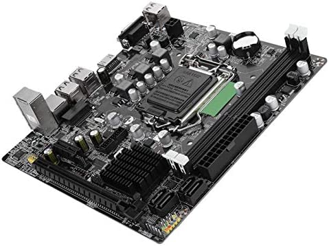 ASHATA Carte mère d'ordinateur DDR3,Carte mère d'ordinateur de Bureau LGA 1155 Carte mère SATA USB3.0 pour Intel B75,Carte Graphique Haute Performance HD,Prise en Charge Double Sortie VGA + HDMI Fiche Technique et Prix au Maroc