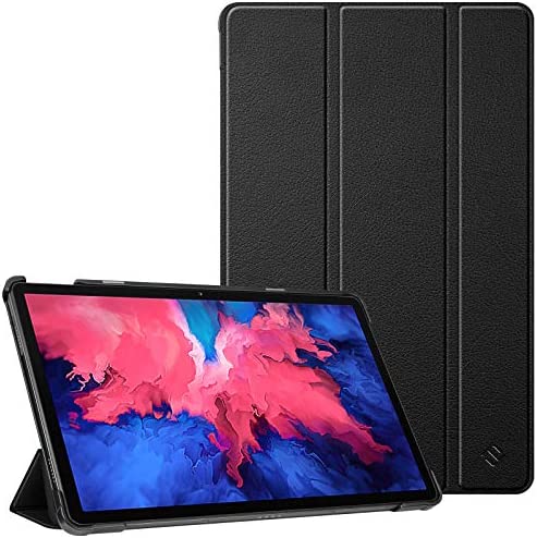 FINTIE Coque pour Lenovo Tab P11 Plus (TB-J616) / Lenovo Tab P11 11" 2021 (TB-J606/TB-J607), Etui à Rabat Pliable Housse de Protection Cover Fin Léger Réveil/Sommeil Auto, Noir Fiche Technique et Prix au Maroc