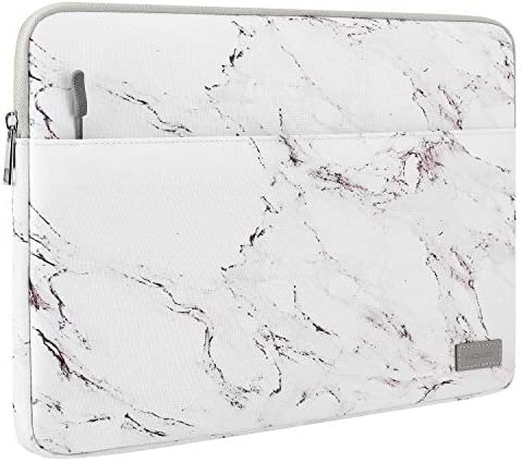 MoKo 12.3 Pouces Housse Compatible avec Surface Pro 7/6/5/4/3, Surface Pro LTE 12.3", Surface Pro X, MacBook Air 11.6", Tab S8+ 12.4", Sac Imperméable en Polyester avec Deux Poches, Marbre Fiche Technique et Prix au Maroc