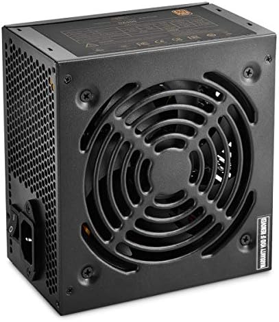 DeepCool da500 N 500 W Bloc d'alimentation ATX PC de Bureau de Gaming, 500 W 80 Plus Bronze avec Ventilateur pWM 120 mm PFC Actif Fiche Technique et Prix au Maroc