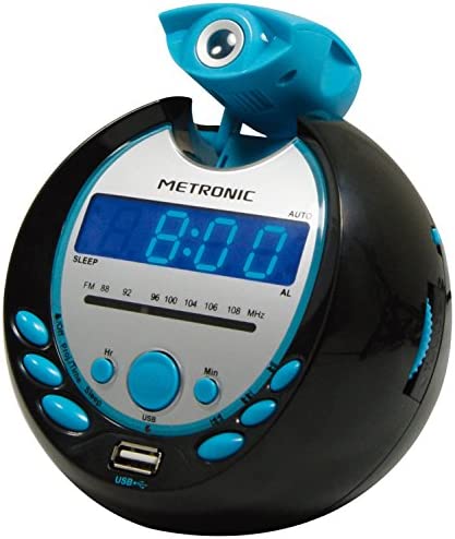Metronic 477016 Sportsman Radio-réveil avec port USB - Noir et Bleu Fiche Technique et Prix au Maroc