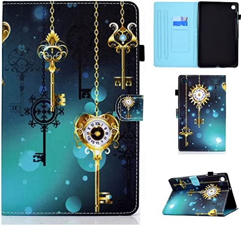 Coque pour Samsung Galaxy Tab A8 10.5 2021, Housse de Protection en Cuir PU Étui Case Tablette Étui Smart Cover avec Réveil/Veille Auto pour Samsung Tab A8 2021 (SM-X200/SM-X205), Horloge Ancienne Fiche Technique et Prix au Maroc