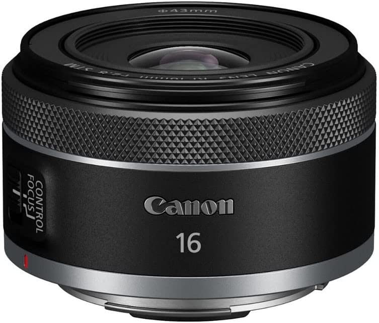 Canon Camera ES Objectif RF 16 mm F2.8 STM, Noir Fiche Technique et Prix au Maroc