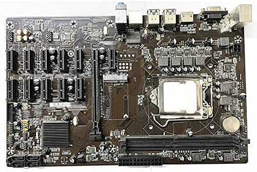 lilili Carte mère 12GPU 12PCI-E BTC Pro TB250-BTC 12 Cartes Graphiques B250 Expert MINIER Intel 1151 B250 DDR4 LGA 1151 Carte mère, Carte mère d'ordinateurOrdinateur Carte mère Fiche Technique et Prix au Maroc
