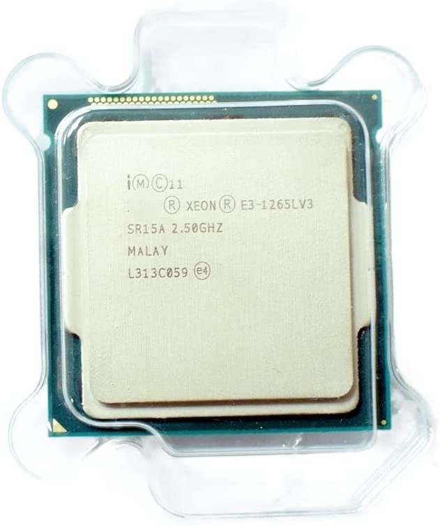 CPU Xeon E3 1265L V3 E3 1265LV3 2,5G Hz Quad-Core Huit cœurs 4 CPU 5W Processeur LGA 1150 Fiche Technique et Prix au Maroc