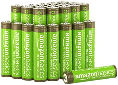 Amazon Basics Piles rechargeables AAA (Lot de 24) 800 mAh pré-chargées Fiche Technique et Prix au Maroc