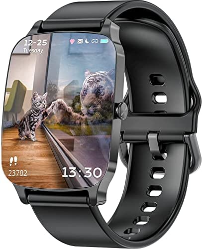 Montre Connectée Homme 1.65" Smartwatch Sport Moniteur de Fréquence Cardiaque Sommeil Montre Intelligente Podometre Calories, Etanche IP68 Chronometre GPS Partagé 8 Modes Sport pour Android iOS Fiche Technique et Prix au Maroc