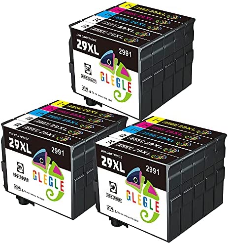 GLEGLE 29 XL Cartouche d'encre Compatible pour Cartouche epson 29XL Replacement Expression Home XP-245 XP-255 XP-345 XP-235 XP-355 XP-247 XP-352 XP-445 XP-442 XP-332 XP-342 XP-345 XP-432 XP-435 XP-257 Fiche Technique et Prix au Maroc