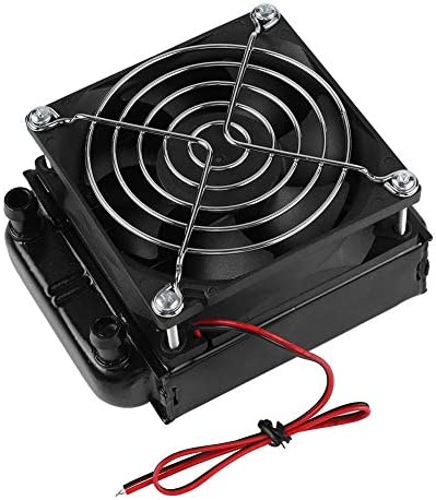 ASHATA Boitier PC Refroidisseur, 8 Tubes Ordinateur d'eau de Refroidissement avec Un Ventilateur Radiateur Dissipateur de Chaleur en Aluminium (80MM) Fiche Technique et Prix au Maroc