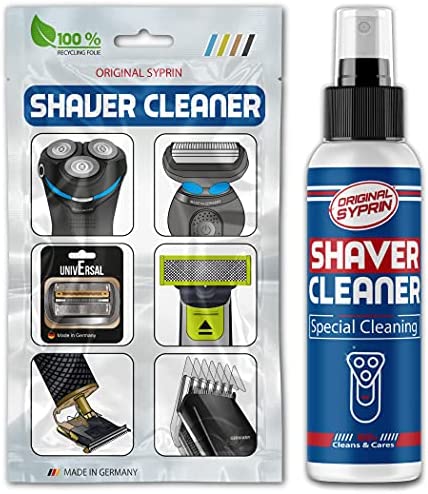 SYPRIN Nettoyant de tête de rasage pour tondeuses à cheveux rasoirs - liquide de nettoyage pour tondeuse à cheveux tondeuse tondeuse à barbe Avis, Fiche Technique et Prix au Maroc