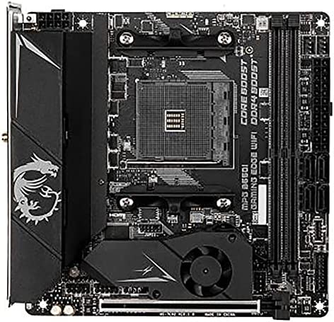 Carte mère de Jeu Carte mère Fit for MSI MPG B550I Edge WiFi Mini-ITX B550I AMD B550 DDR4 4600 (OC) MHz USB 3.2 M.2 pour PC de Jeu Fiche Technique et Prix au Maroc
