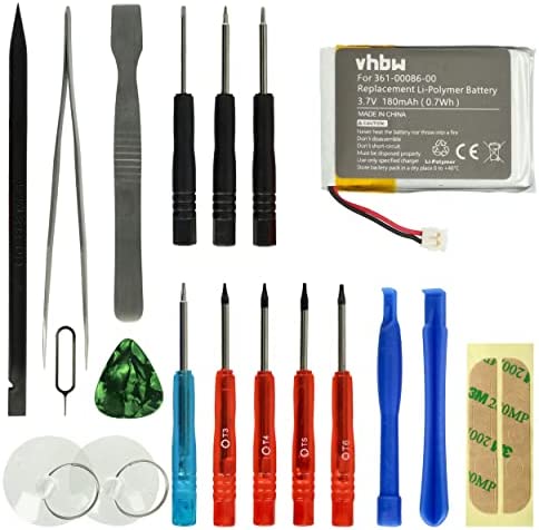 vhbw Batterie Compatible avec Garmin Forerunner 735xt, 645, 745 smartwatch Montre connectée Bracelet Fitness (180mAh, 3,7V, Li-polymère) + Outils Fiche Technique et Prix au Maroc
