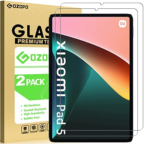 GOZOPO Verre Trempé pour Xiaomi Pad 5 / Xiaomi Pad 5 Pro, Film de Protection Écran - Lot de 2 Fiche Technique et Prix au Maroc