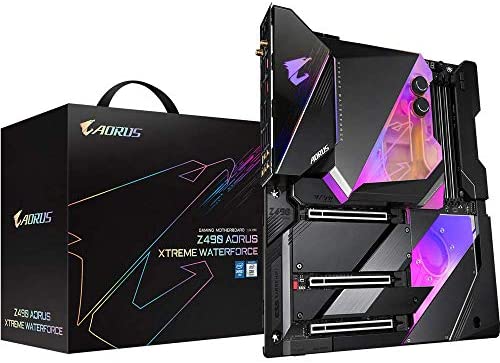 GIGABYTE Carte Mere Z490 AORUS Xtreme WATERFORCE Fiche Technique et Prix au Maroc