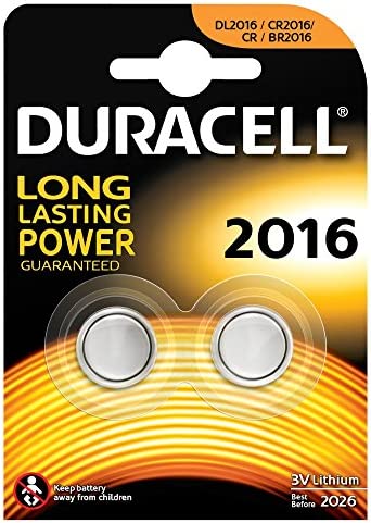 Duracell Spéciale Piles Bouton Lithium type 2016, Lot de 2 Fiche Technique et Prix au Maroc