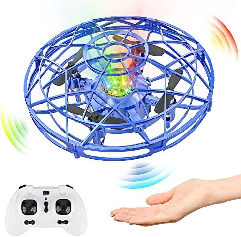Baztoy Mini UFO Drone Enfant Jouet qui vole RC Quadcopter Avion Telecommandé Drone Helicoptere Radiocommande RC Jouet Volant Jeux Exterieur Interieur Cadeau d'anniversaire Garcon Fille 3 4 5 6 7 8 Ans Fiche Technique et Prix au Maroc