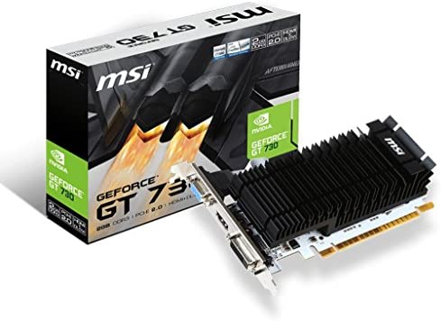 MSI N730K-2GD3H/LP Carte graphique Nvidia GeForce GT 730 902 MHz 2048 Mo PCI Express Fiche Technique et Prix au Maroc