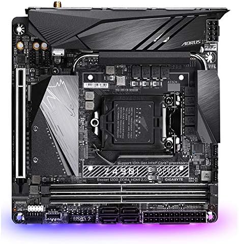 Gigabyte Z490I Aorus Ultra, Intel Z490 Mainboard - Sockel 1200 Fiche Technique et Prix au Maroc