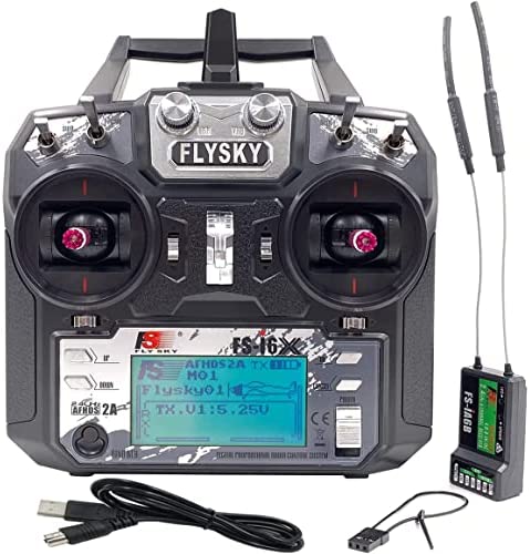 DTXMX Flysky FS-i6X Transmetteur RC 6CH 2.4GHz Radio Control System avec récepteur fs ia6b pour FPV Racing RC Drone Quadcopter [Mode 2] Fiche Technique et Prix au Maroc