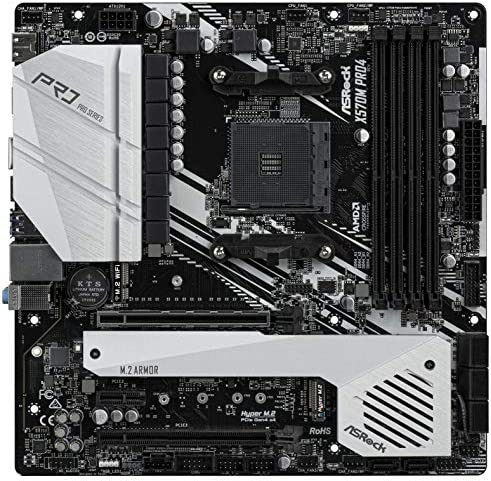 Carte Mere ASRock X570M Pro4, AMD x570 - Sockel AM4 Fiche Technique et Prix au Maroc
