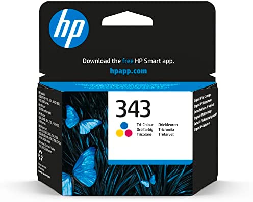 HP 343 Cartouche d'Encre Trois Couleurs Authentique (C8766EE) Fiche Technique et Prix au Maroc
