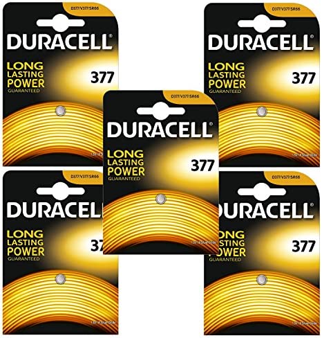 5 x Duracell 377 1.5v Silver Oxide Watch Battery Batteries SR626SW AG4 626 D377 Fiche Technique et Prix au Maroc