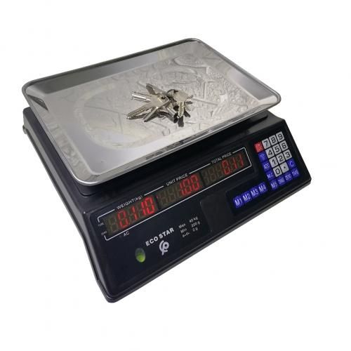 Balance électronique commercial pour peser fruits et légumes 40Kg
 Fiche Technique et Prix au Maroc