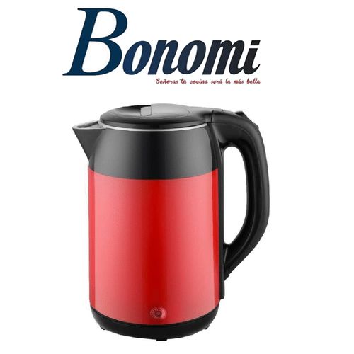 Bonomi Bouilloire Électrique Rouge
 Fiche Technique et Prix au Maroc