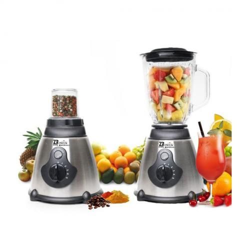 Bowen Blender Avec Moulin Bol En Verre et concasseur à glace Bowen/700W
 Fiche Technique et Prix au Maroc