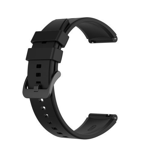 Bracelet de rechange en silicone 22mm Noir Pour Samsung Gear S3 Classic et Frontier
 Fiche Technique et Prix au Maroc